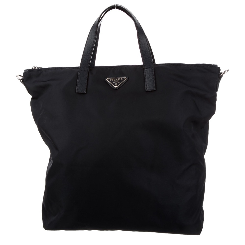Men's dark navy blue Tessuto nylon Prada bag